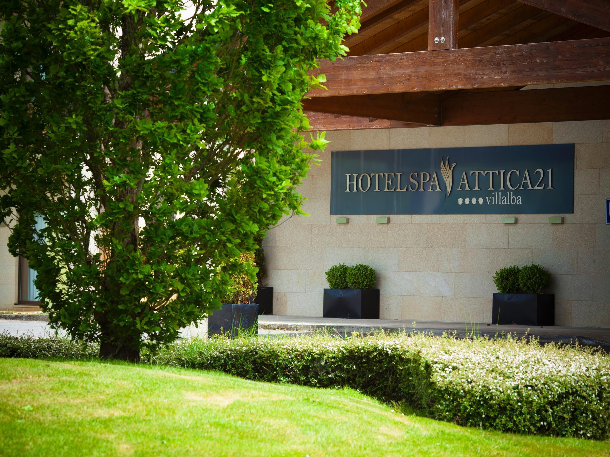 Hotel Spa Attica21 Villalba Vilalba Exteriér fotografie